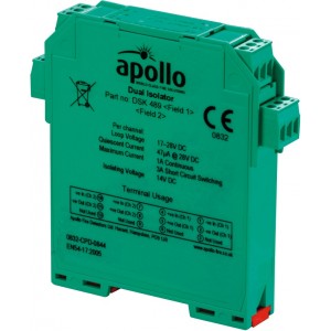 Apollo XP95 DIN-Rail Dual Isolator - 55000-802APO